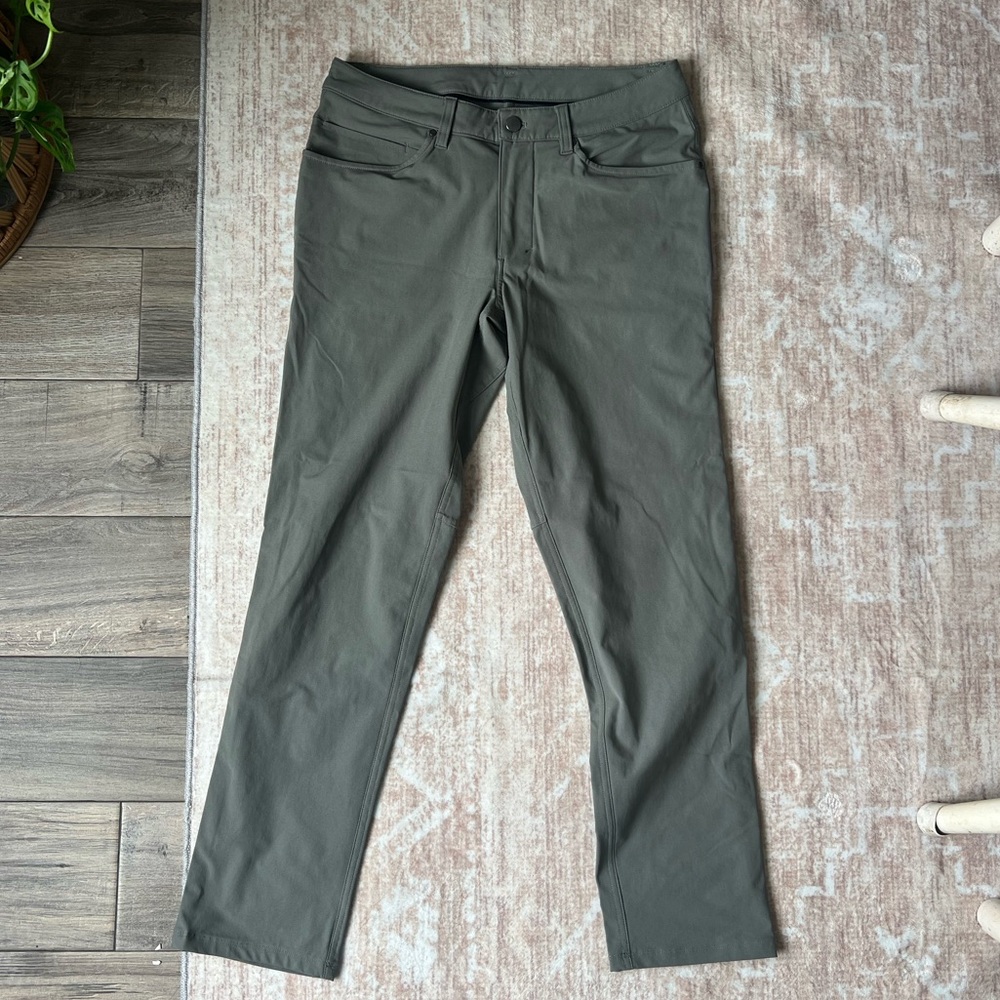 Lululemon ABC Pants Olive Green
